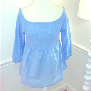 Smocked top